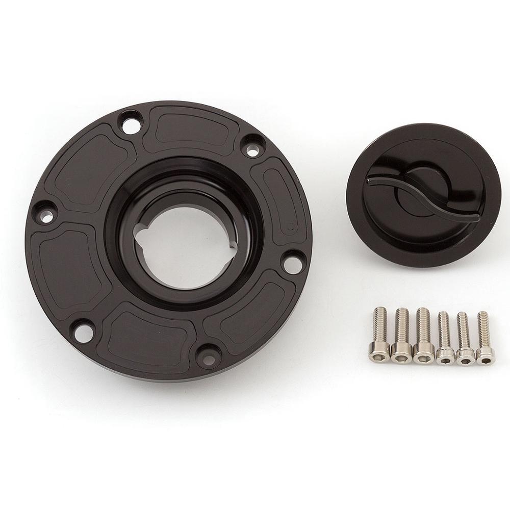CNC Aluminum Motorcycle Gas Cap Tank Cap Fuel Tank Cap For Aprilia RS125 RS250 RS 125 RS 250 1999 Shiver 750 All Years: Default Title