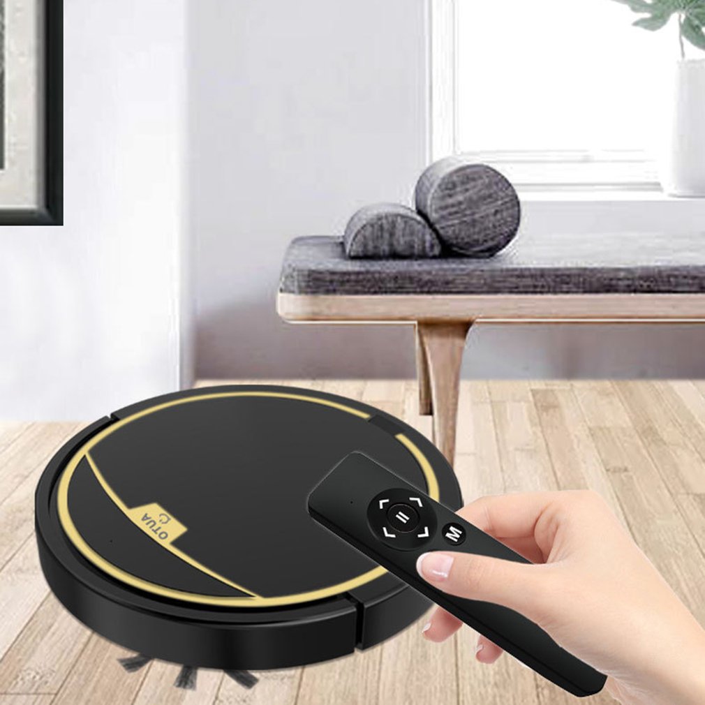Remote Control Robot Vacuum Cleaner With Water Tank Automatic Navigation Powerful Suction Wireless Vacuum Cleaner For Home
