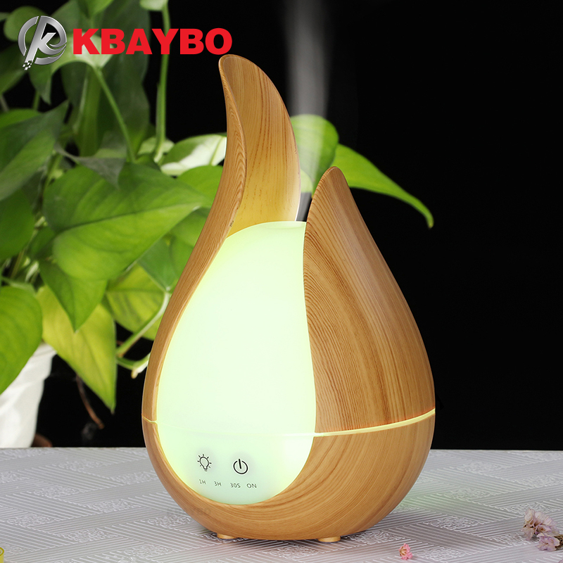 KBAYBO Luchtbevochtiger Aroma Essentiële Olie Diffuser 7 Kleuren LED nachtlampje cool mist maker Aromatherapie voor Home office slaapkamer