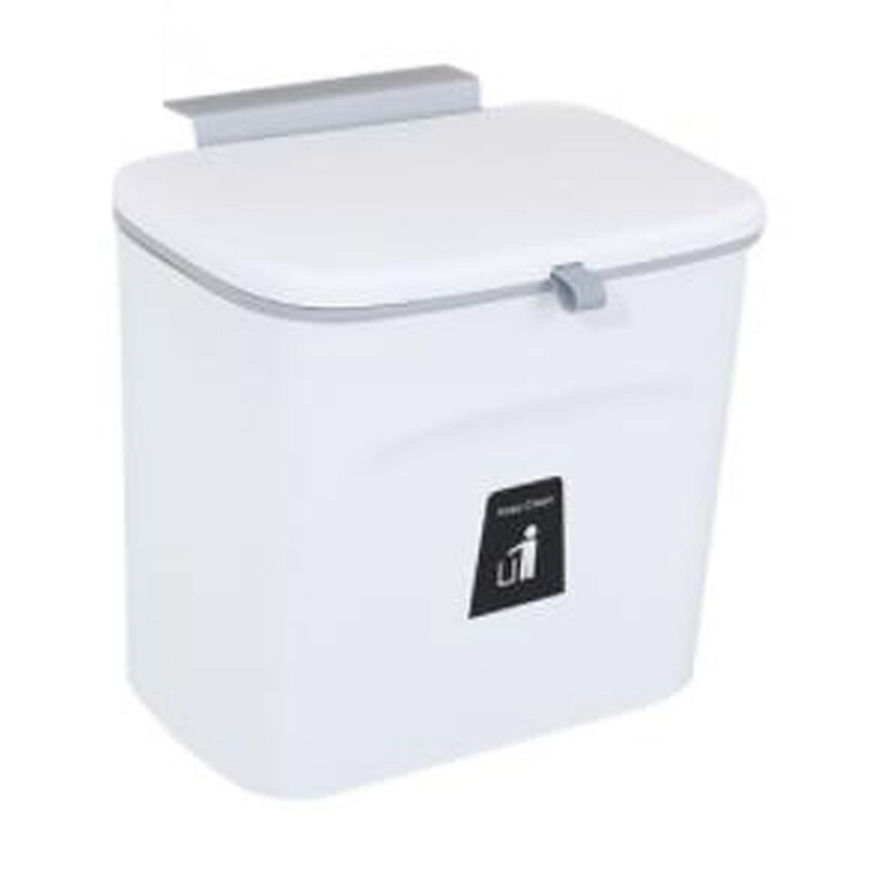 Kitchen Trash Can,Waste Bin/Garbage Cans/Recycle Rubbish Bin For Kitchen,Dustbin Garbage Bin/Trash Bin,7L: Default Title