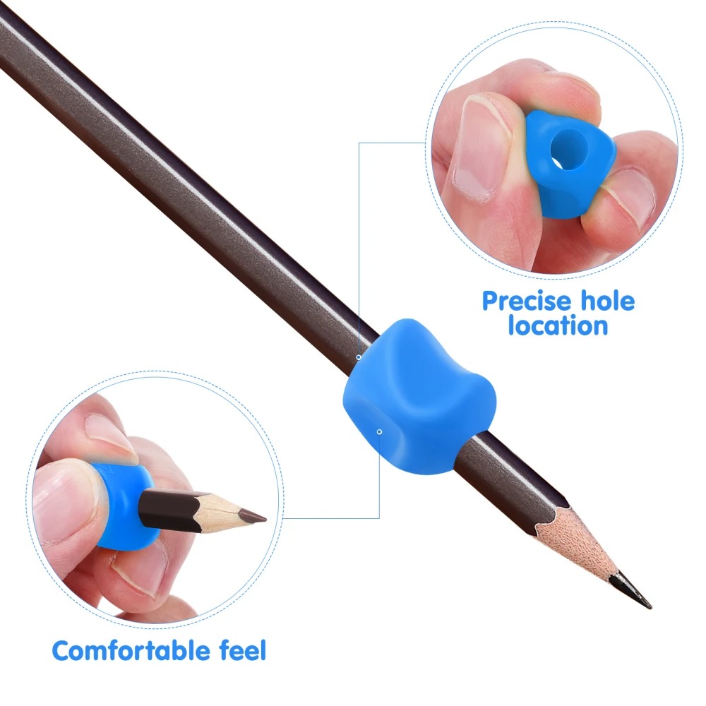 5/10pcs Porte-crayon spécial Aide à l'écriture Ergonomique Correcteur d'écriture pour enfants Porte-crayon de correction d'écriture