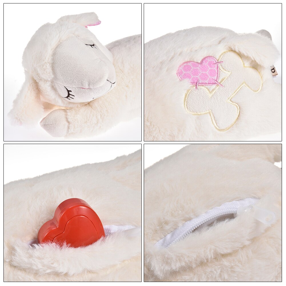 Dog Plush Toy Puppy Behavioral Training Aid Heartbeat Toy For Dogs Cats Separation Anxiety Smart Cat Dog Toys Pet Supplies