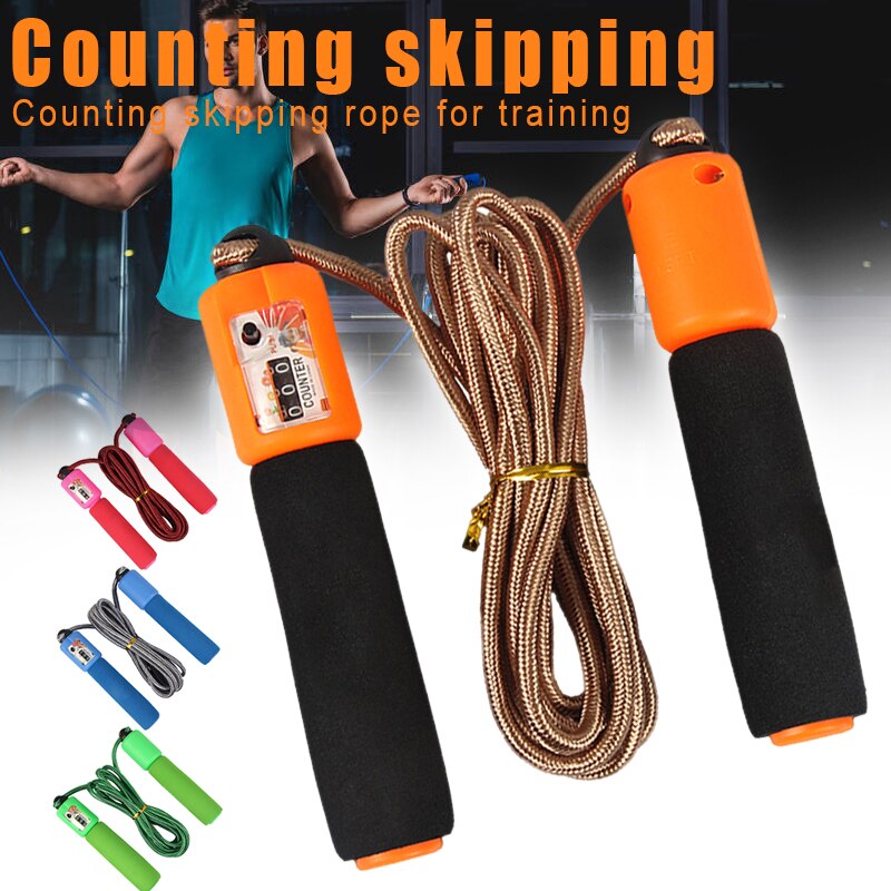Springtouw Jump Rope Kabel Voor Oefening Fitness Training Sport Met Teller
