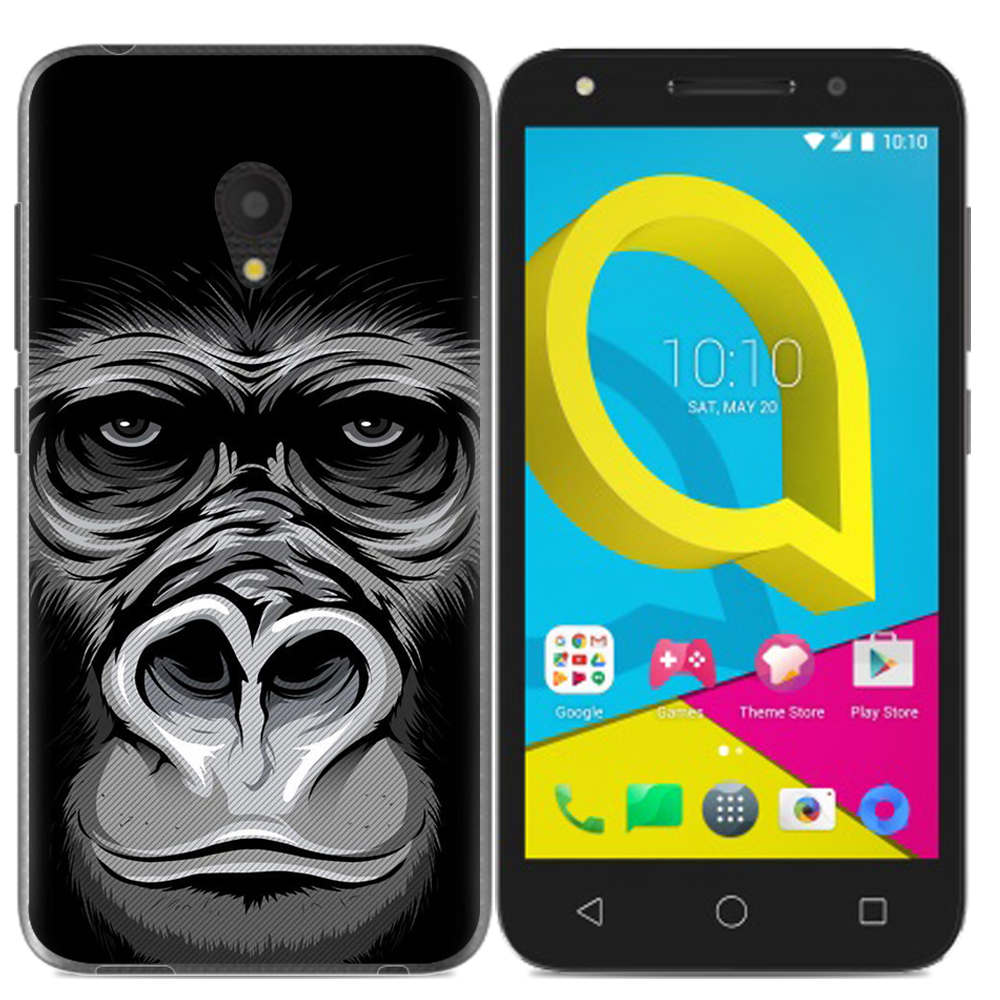 Phone Case For Alcatel U5 3G / Alcatel U5 Plus Cute Cartoon Painted TPU Soft Case Silicone Cover: 6