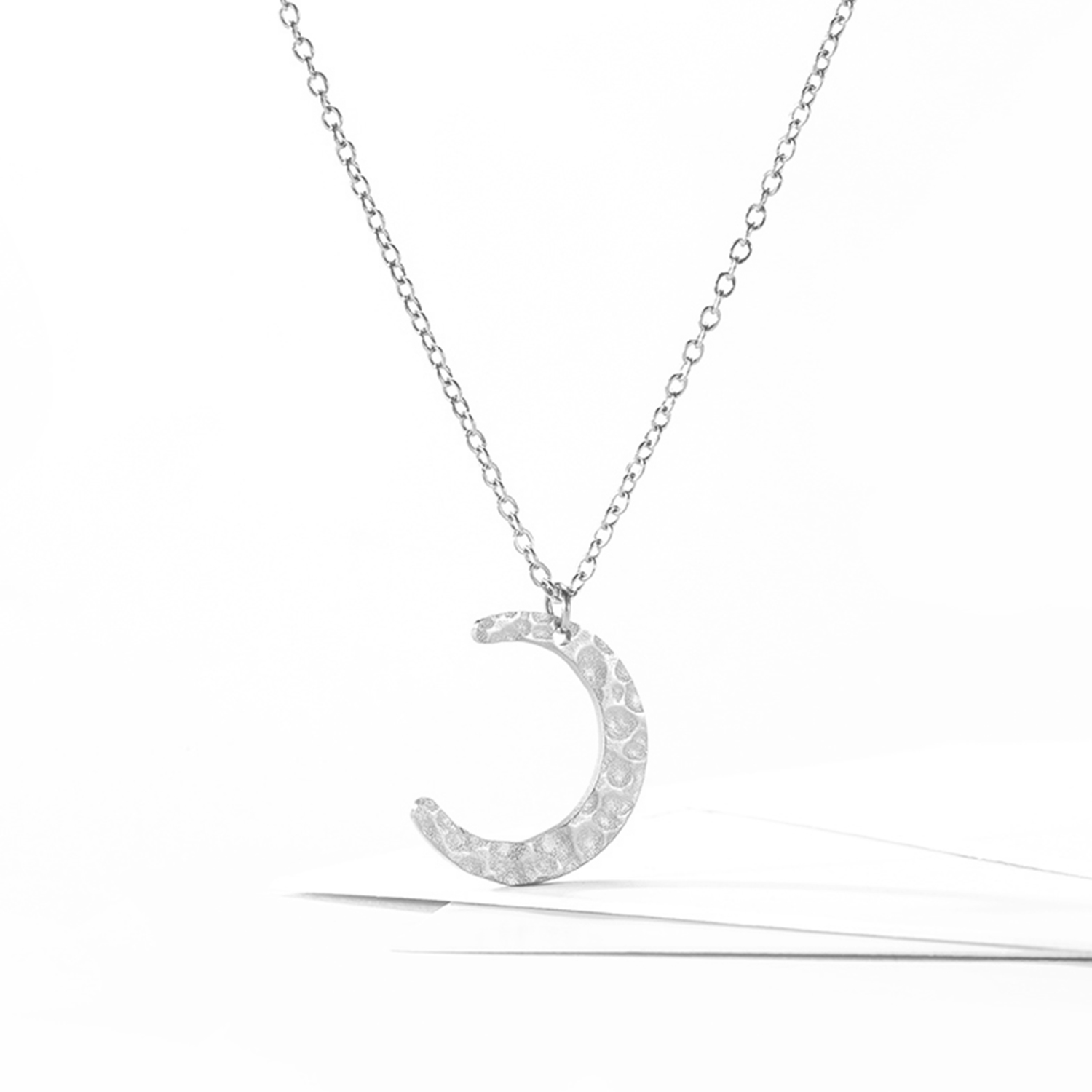 SUNIBI-collares con colgante de barra Vertical para mujer, cadena Lariat larga Simple de acero inoxidable, collar colgante minimalista, de joyería