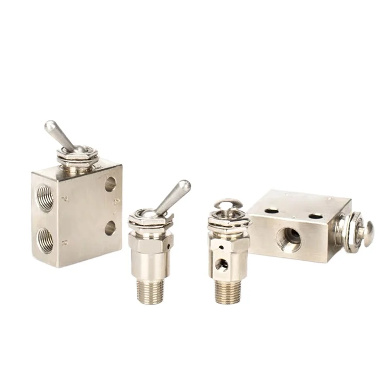 CHUKA Pneumatic Air Control Valve MV-10A - 2 Position 5 Way 1/4" Mechanical