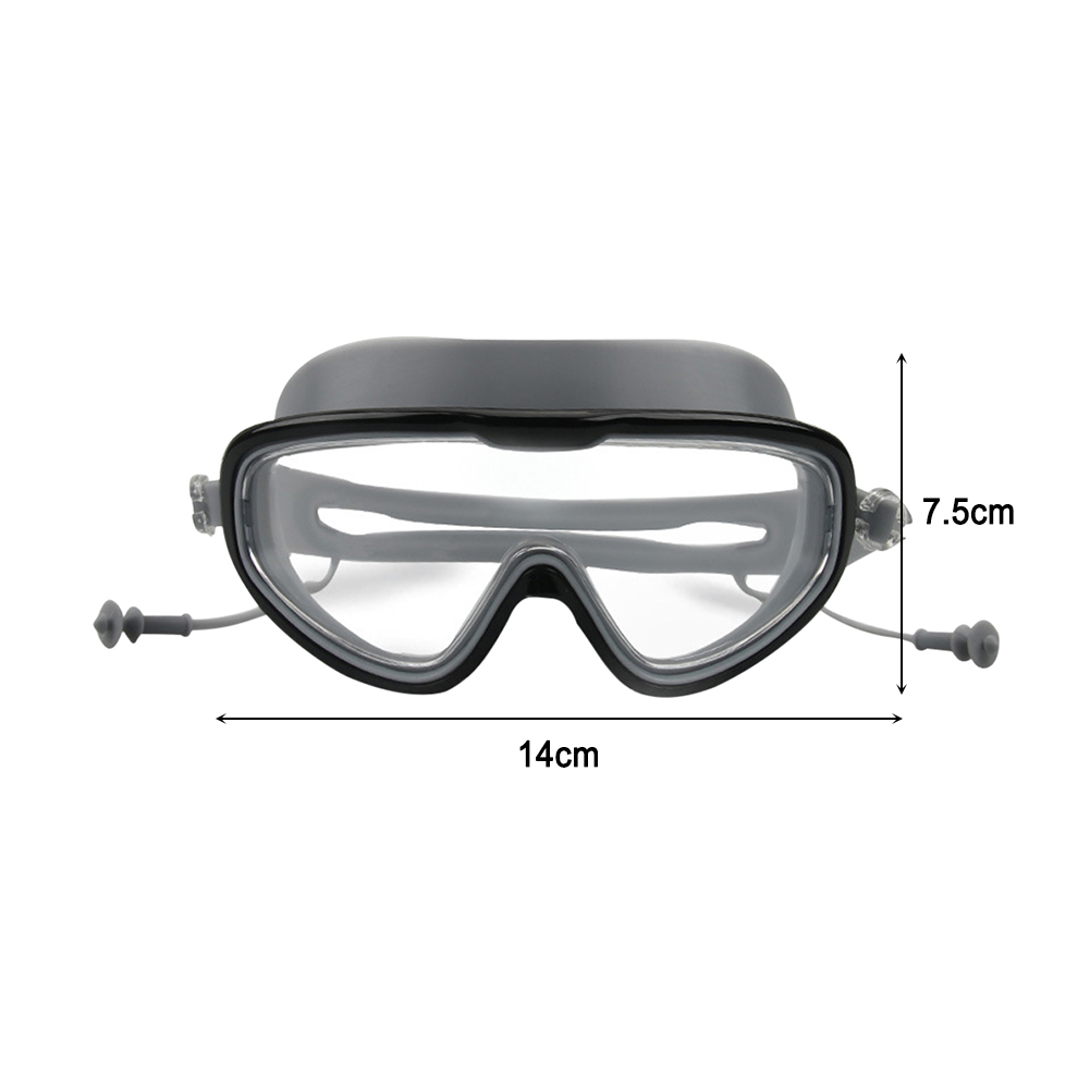 FreeDiving Mask Multiusage Diving Mask Scuba Diving Mask for Adults Men Women Snorkeling Goggles Swimming Equipment: B Gray