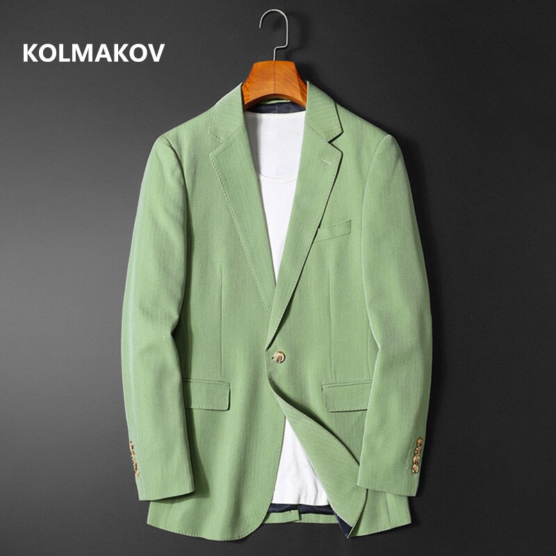 2022 spring Men's Blazers, autumn men's Classic Blazer Business Blazers men full size S-5XL