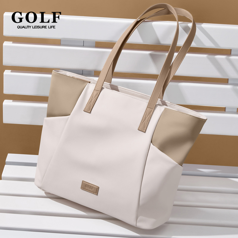 GOLF-Sac fourre-tout de travail pour ordinateur portable 15 "pour femme, sacs fourre-tout avec compartiment pour ordinateur portable, fermeture éclair, antivol, étanche, sacs initiés au bureau