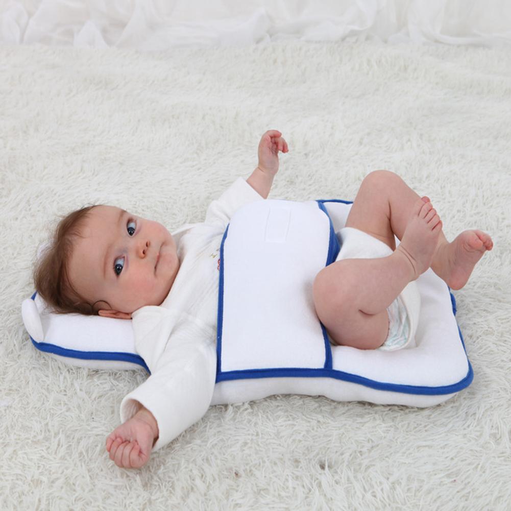 Comfortabele Baby Kussen Zuigeling Slaap Klepstandsteller Kussen Baby Anti Roll Kussen Kussen Rollover Preventie Pasgeboren Baby Matras