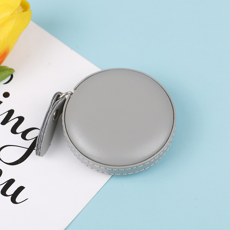 Portable PU Leather Retractable Meter Ruler For Sewing Tailor Fabric 1.5m/ 60inch Roll Tape Measure DIY Measuring Tools: GR