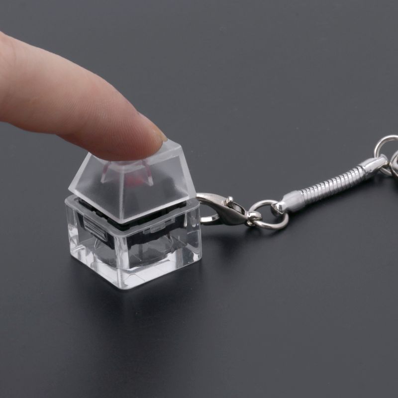 Portachiavi interruttore meccanico Cherry MX Switch per interruttori tastiera Kit Tester senza luce a LED giocattoli regali antistress