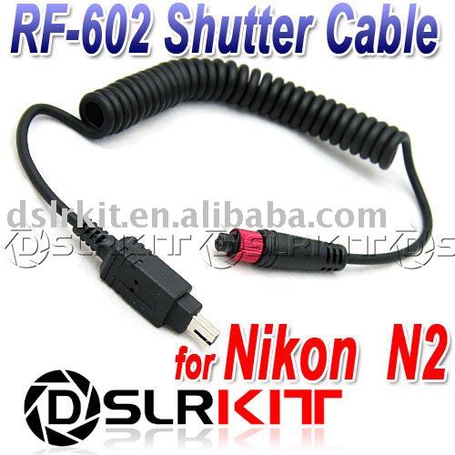 YONGNUO RF-602 YN-126 Remote Cable for NIKON D80 D70s LS-021/N2