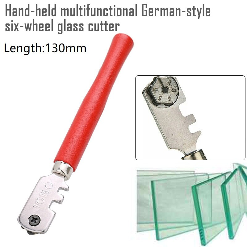 Coupe-carrelage à poignée pour verre, séparateur de miroir, ouvre-verre pour carreaux de céramique, ensemble d'ouverture rapide: Glass Tile Cutter