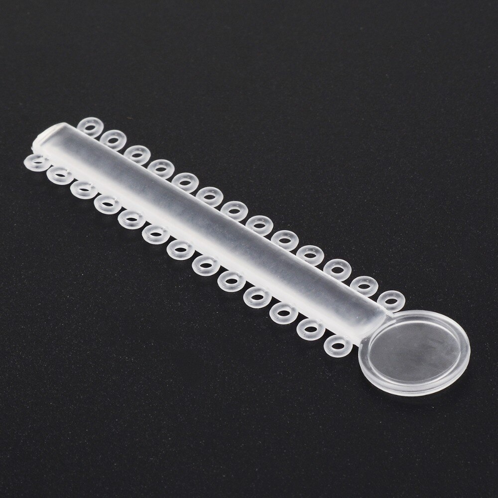 1040pcs Dental Orthodontic Ligature Ties Orthodontic Elastomeric O-rings (Clear - Foto 9