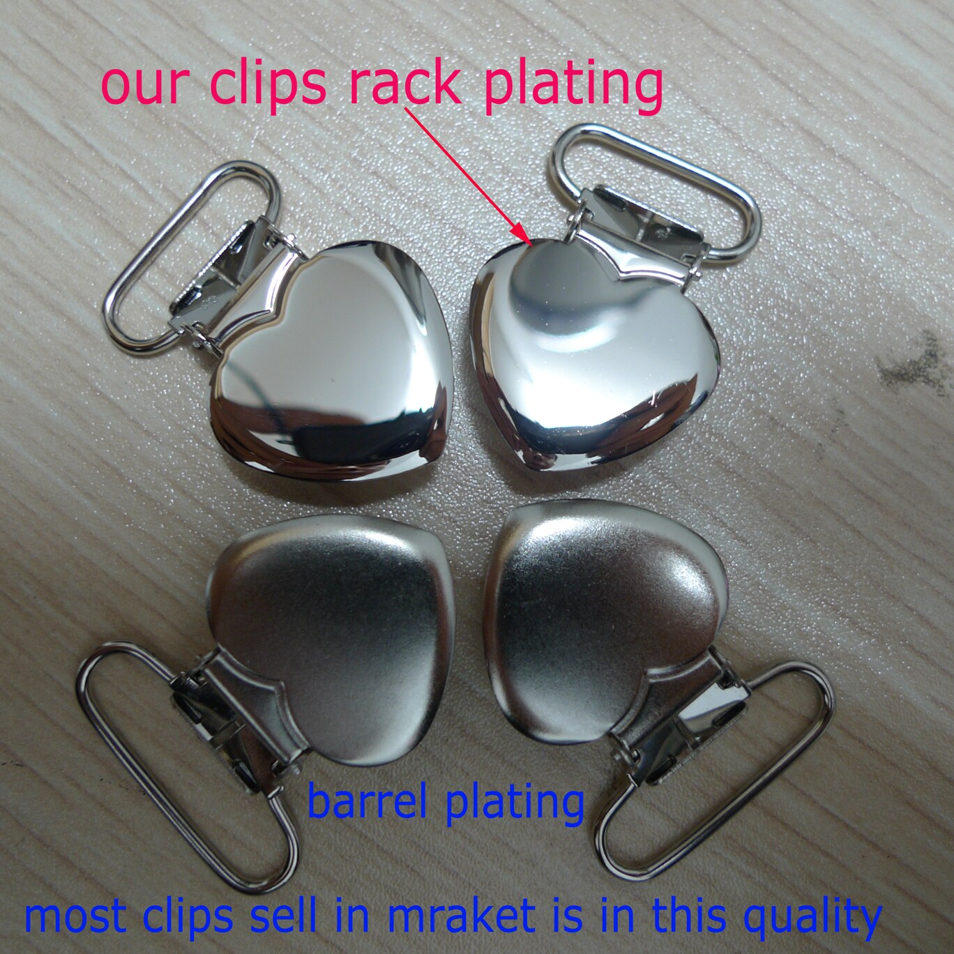 25 Stuks 20 Mm 3/4 "#2 Witte Kleur Ronde Bretel Clips