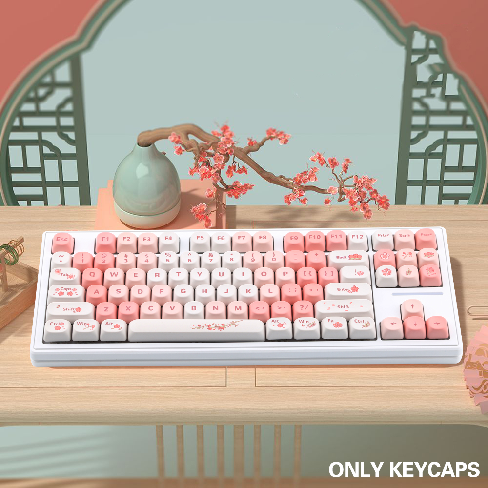 14 toetsen Xda Profiel Pbt Elegante Keycaps Set voor Mechanische Gaming