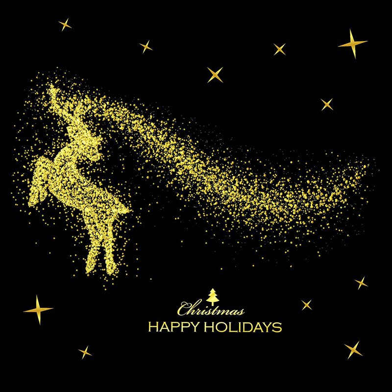 Merry Christmas Wall Stickers Cute Santa Claus Snowflake Elk Window Glass Stickers For Year Xmas Party Home Wall Decals: B03