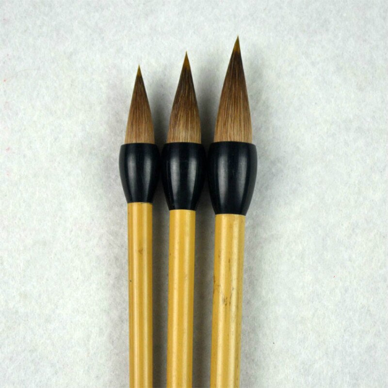 Wezel Haar &amp; Meerdere Haren Professionele Chinese Kalligrafie Pen Landschapsschilderkunst Kalligrafieborstel Couplet Kalligrafie Pen