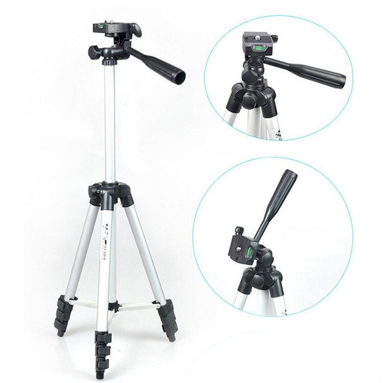 Aluminum Tripod 3-Way Universal Digital Camera Tripod WT-3110A