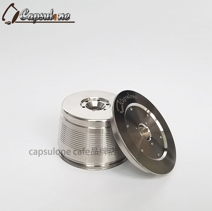 CAPSULONE fit for caffitaly coffee Machine reusable capsule wacaco minipresso CA Maker refillable capsule in coffee filter