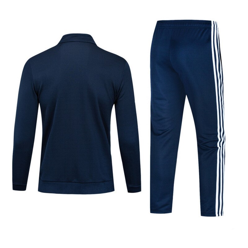 Fußball training anzug Hosen track hosen und track jacke set herren sportswear Casual outdoor sportswear