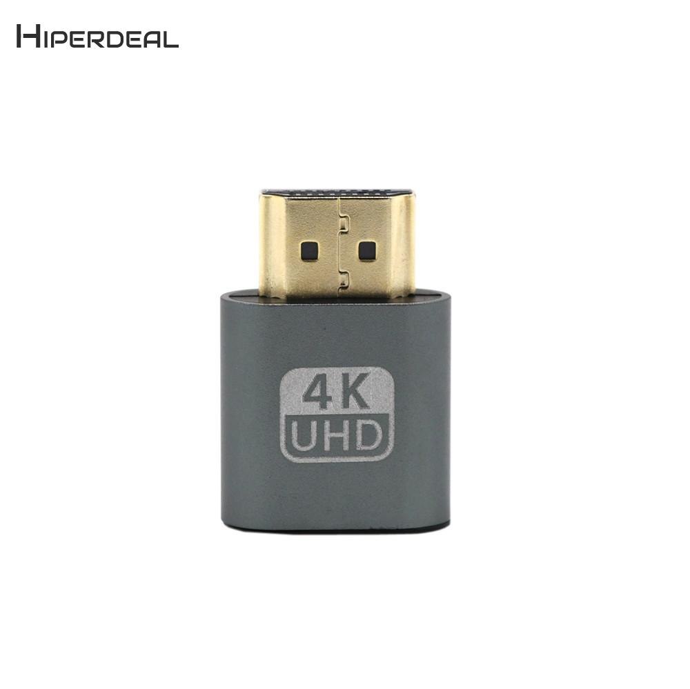 HIPERDEAL VGA Virtual Display Adapter HDMI 1.4 DDC EDID Dummy Plug Display Emulator 1920*1080 Resolution QIY10 D05