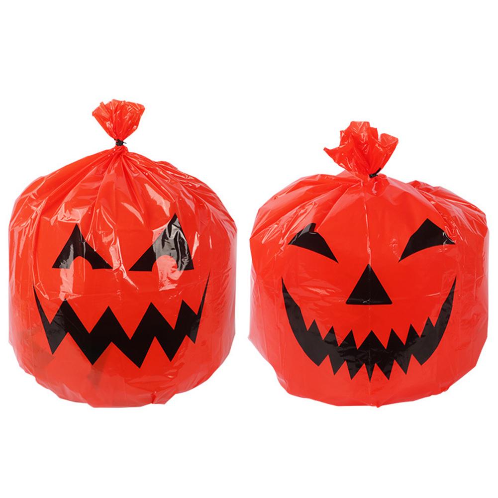 Gresskar blad poser halloween store dekorative gresskar plen poser halloween dekorasjon for utendørs hage dekor hage søppelpose: Default Title