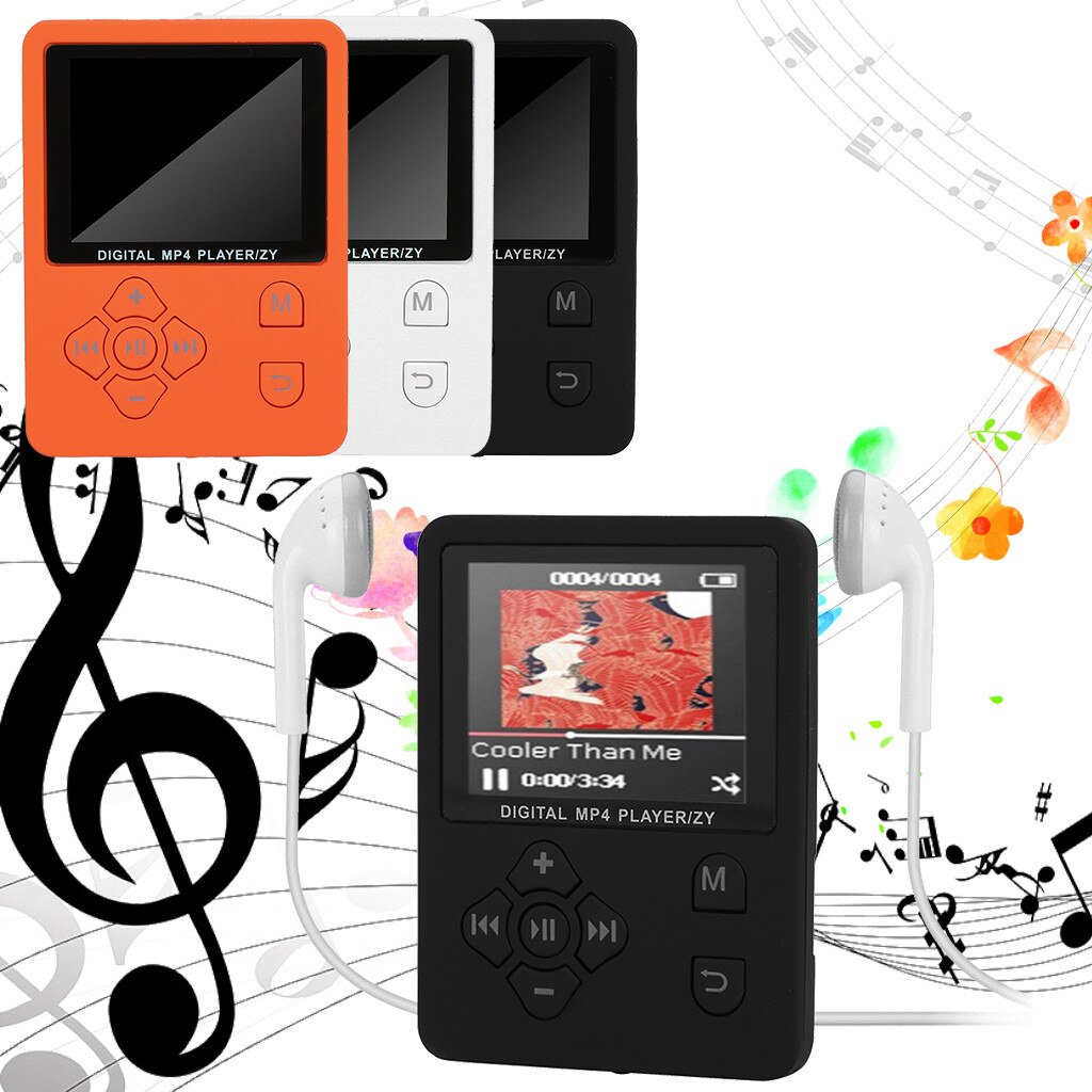 Ouhaobin  mp3- player tragbarer  mp3 mp4- player mit 1.8- zoll 32g hifi-farbbildschirm, fm-radio, recorder, video-, film- und sportwiedergabe