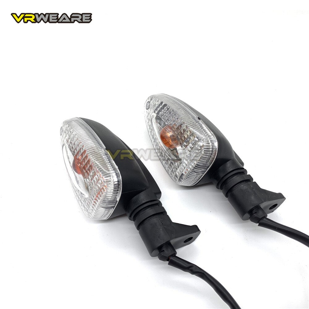 Motorcycle Turn Signal Light Fit for BMW F650GS F800S K1300S R1200R G450X R1200GS K1200R F800ST MotorBike Indicator Lamp: CLEAR