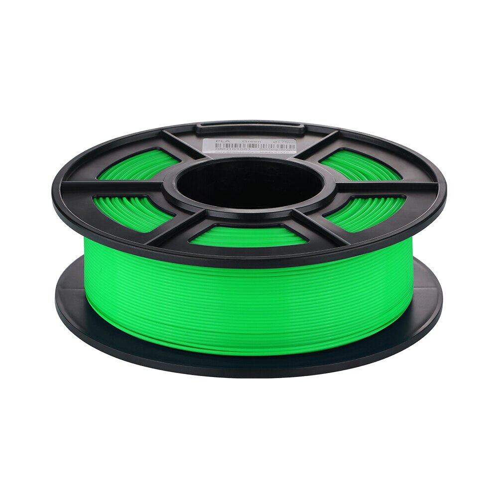 2 pieces/lot ANYCUBIC 1.75mm PLA Filament 1KG/Roll Neat Spool No Bubble Tangle Print Smoothly ECO-friendly For Mega Chiron Vyper: 1KG Green-2PCS