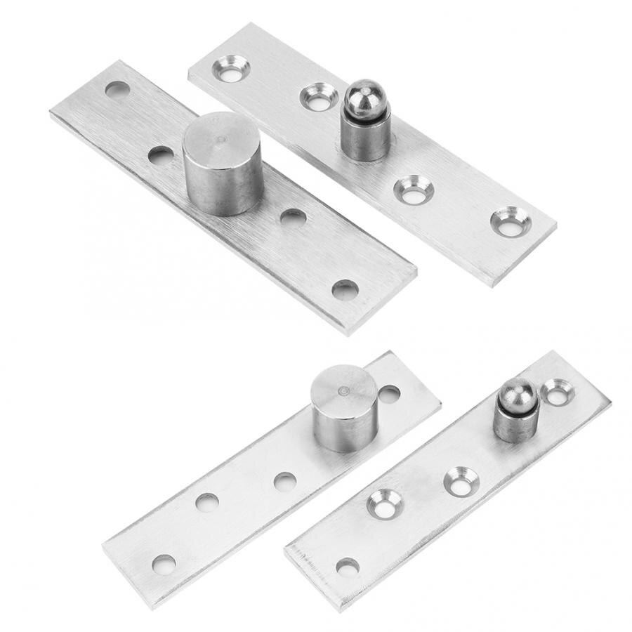 360 Degree Rotation Axis Rotating Hinges Location Shaft Up and Down Door Hidden Pivot Hinge Stainless Steel