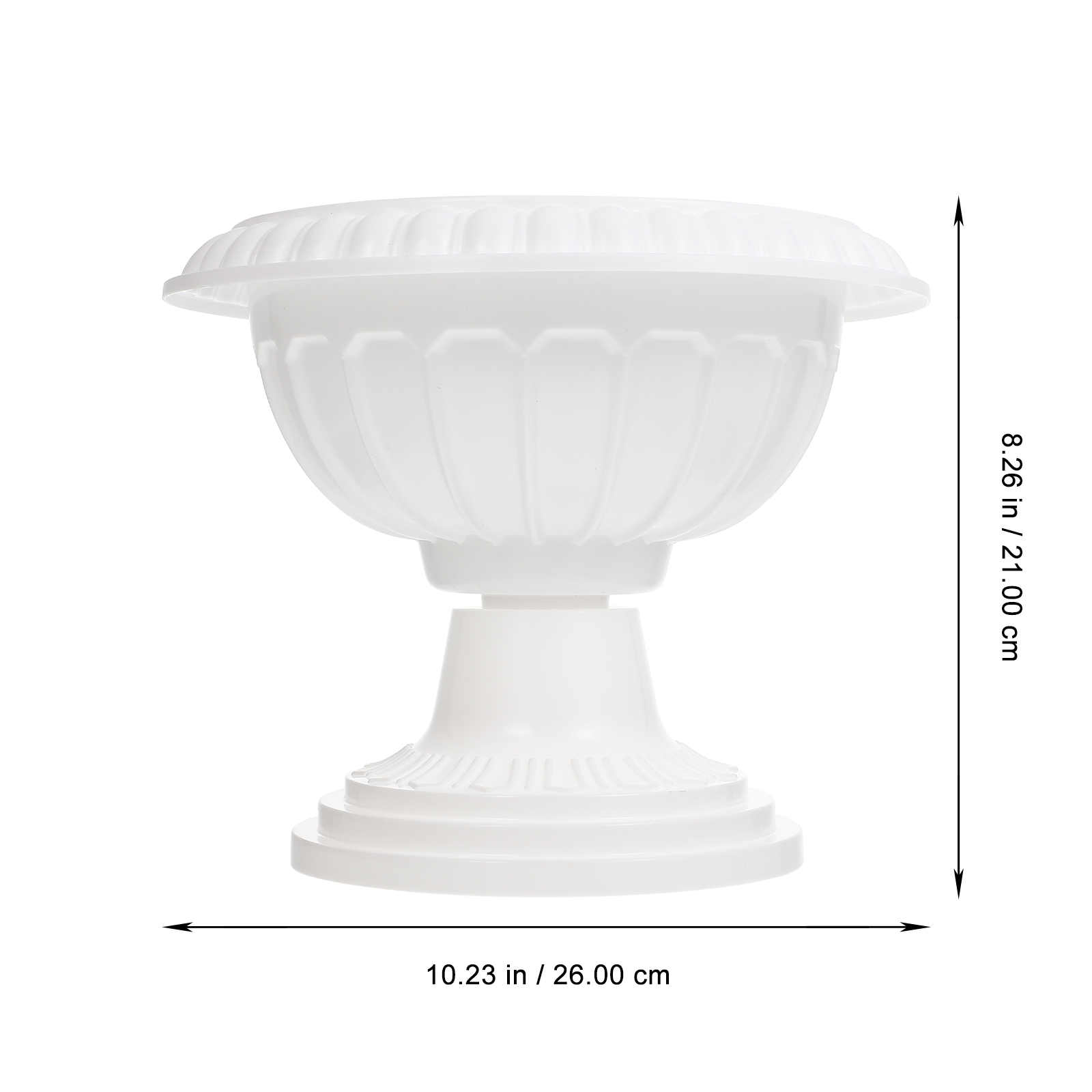 Hydroponic Flower Pot Plastic Roman Pillar Flower Pot Large Roman Column Flowerpot Garden Balcony Flowerpots