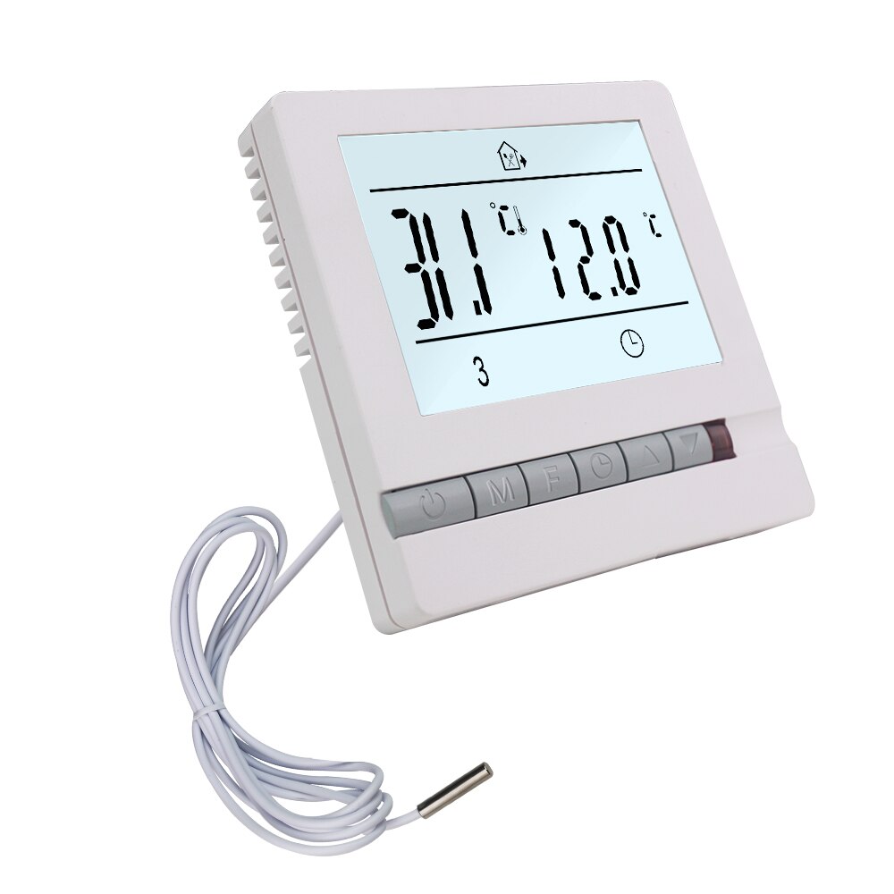 Digital termostat calefaccion veckoprogrammering värmetermostat för golvtemperaturregulator varm golv rumstermostat