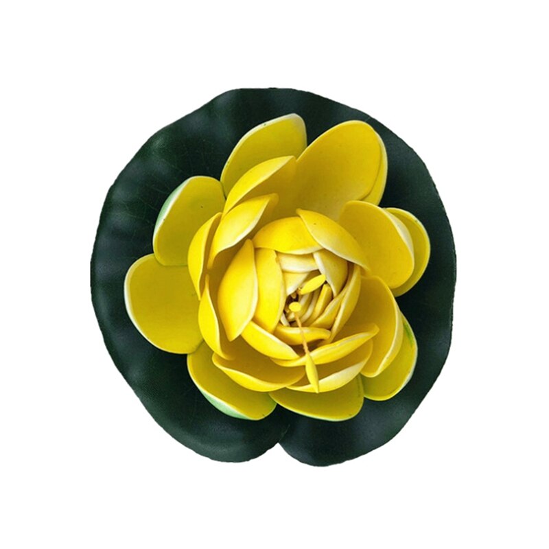 Pool Fish Tank Simulation Flower Decoration Simulation Water Lily Outdoor Garden Sculptures