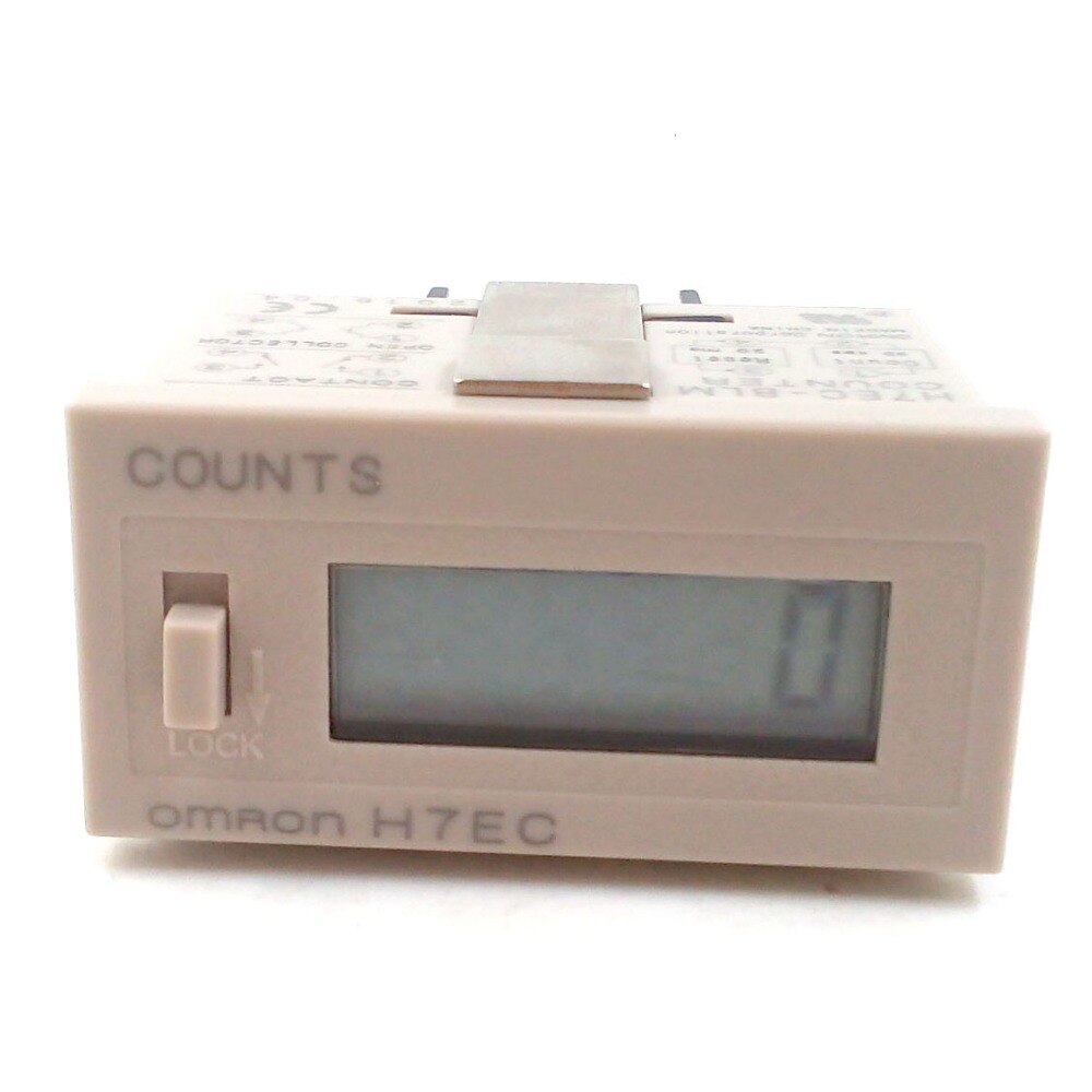2 stk omron  h7ec-6 elektronisk punch industriel tællerautomat digital tæller tæller når træt ingen voltag med batteri