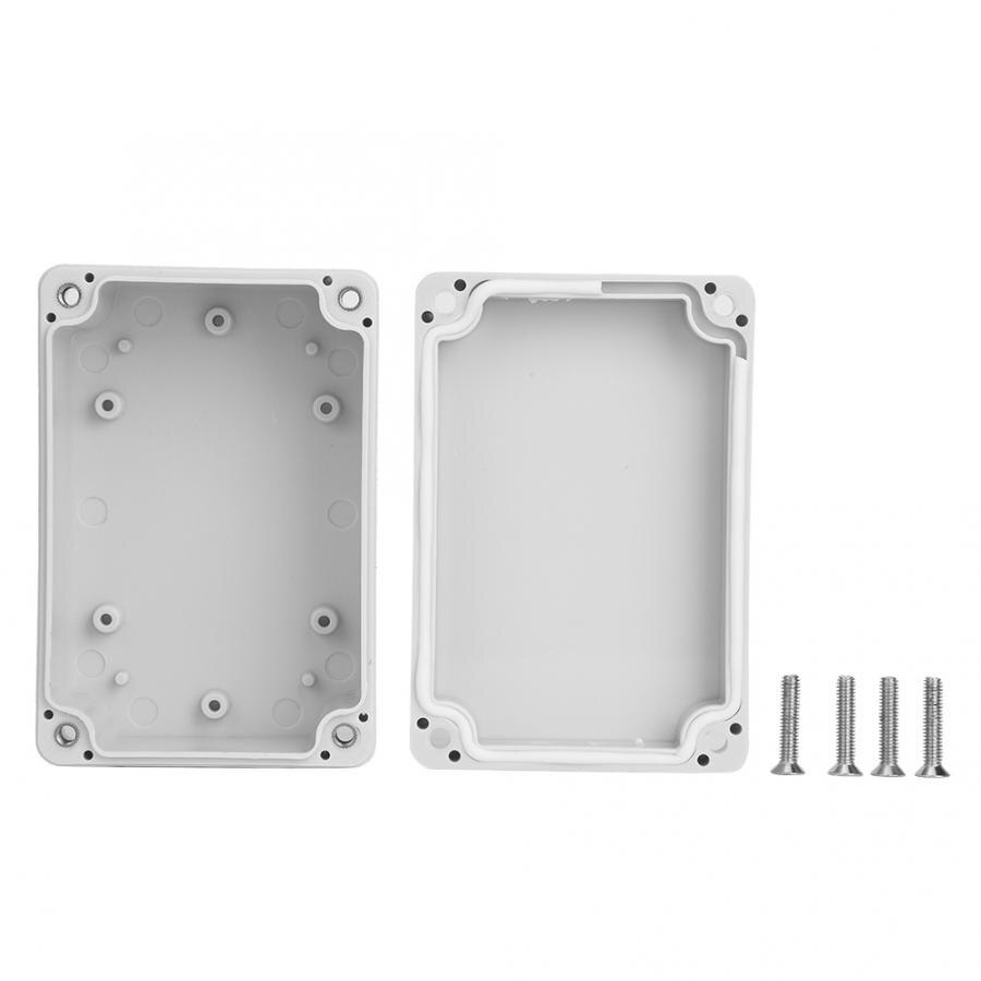 ABS Power Junction Box Electronic Project Instrument Enclosure Wiring Connection Case Outdoors Supplies 100x68x50mm