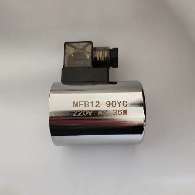 Trou intérieur hydraulique de bobine d'électrovanne de bobine d'électrovanne 31.5mm taille 75mm MFZ12-90YC MFB12-90YC