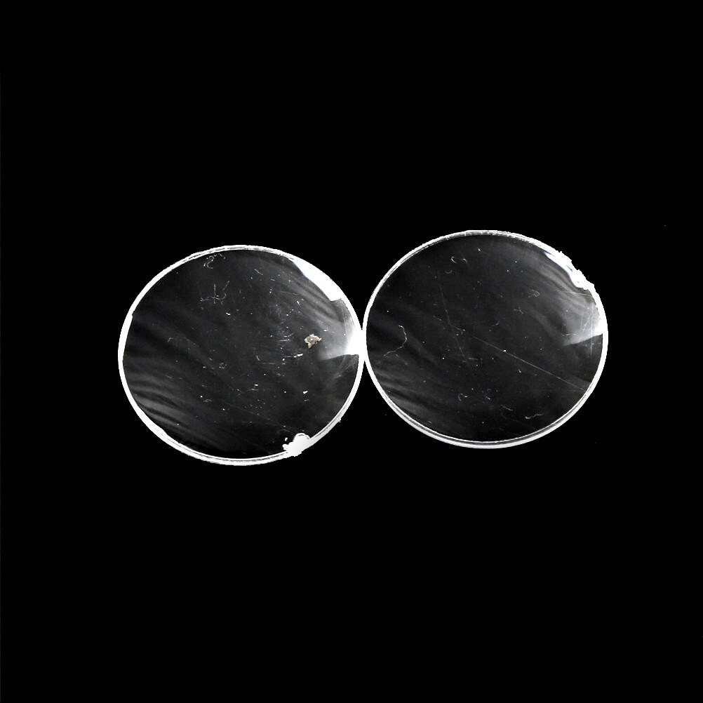 2Pcs Virtual Reality 3D VR BiConvex Lenses Dia 25mm Clear Lens For Google Cardboard