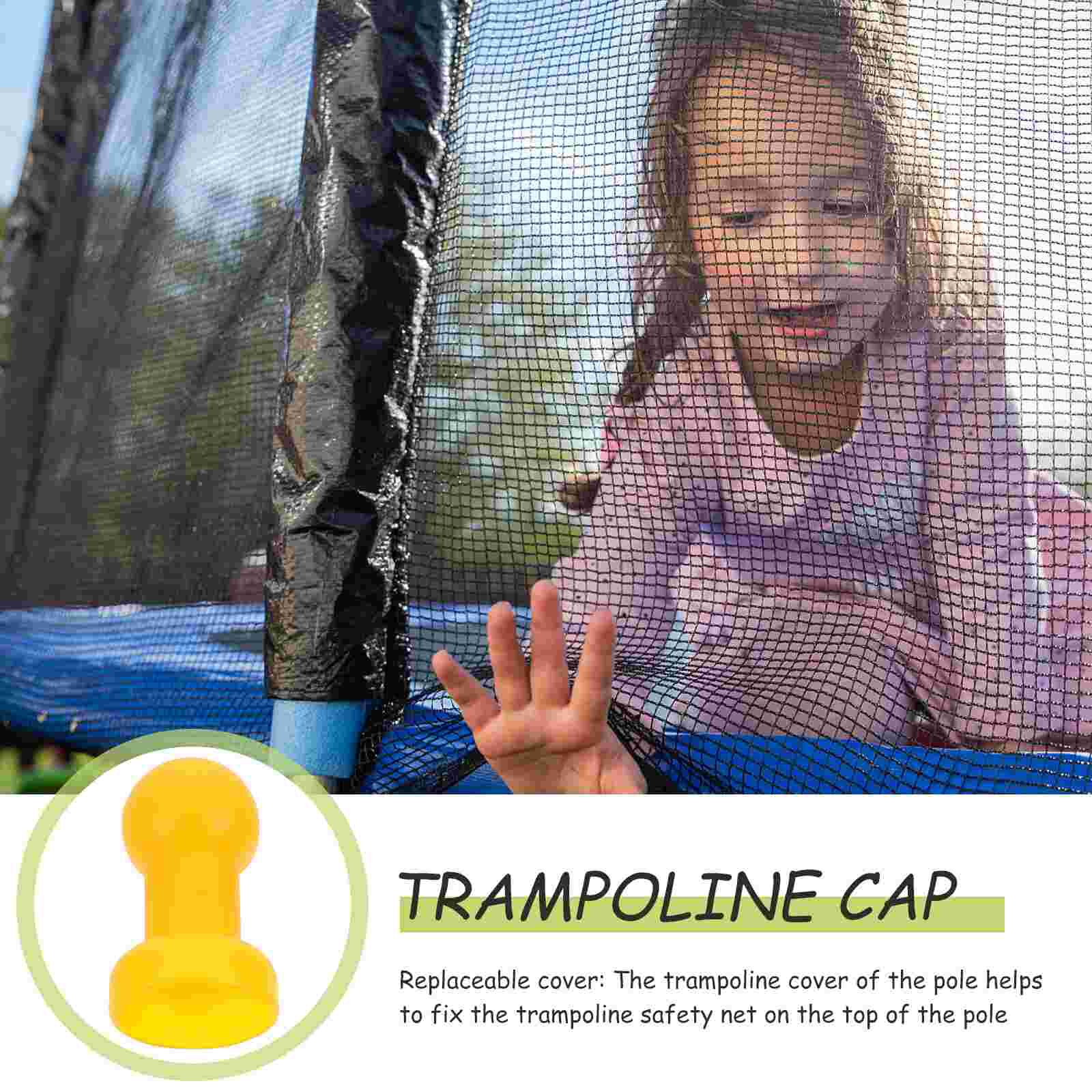 12 Stuks Plastic Trampoline Pole Caps Trampoline Accessoires Pole Caps Accessoires