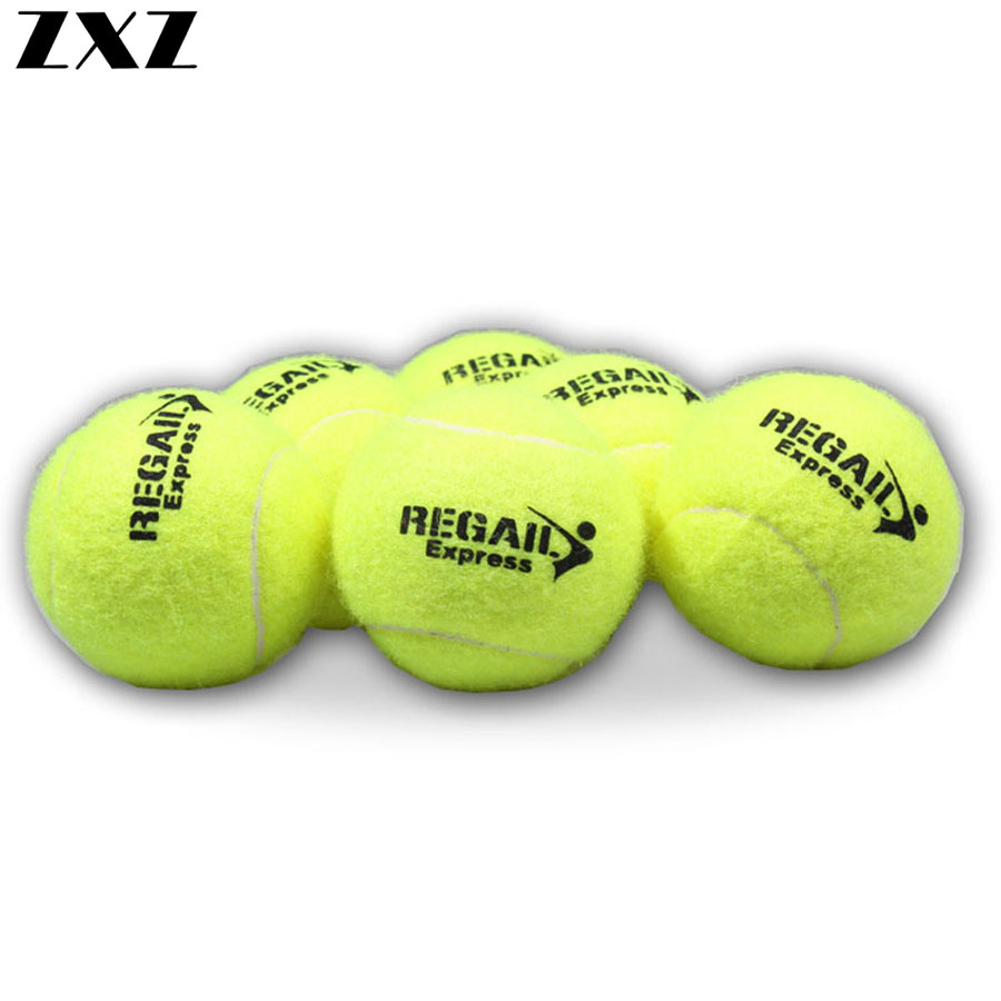 10 pièces balle de Tennis en caoutchouc haute résilience balles de pratique de Tennis durables pour les exercices d'entraînement de compétition de Club scolaire
