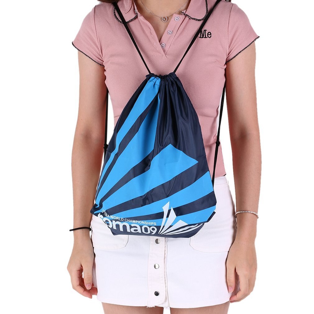 Durable Convenient 41cm x 33cm Swimming bags Drawstring Beach Bag Sport Gym Waterproof Backpack Swim Dance