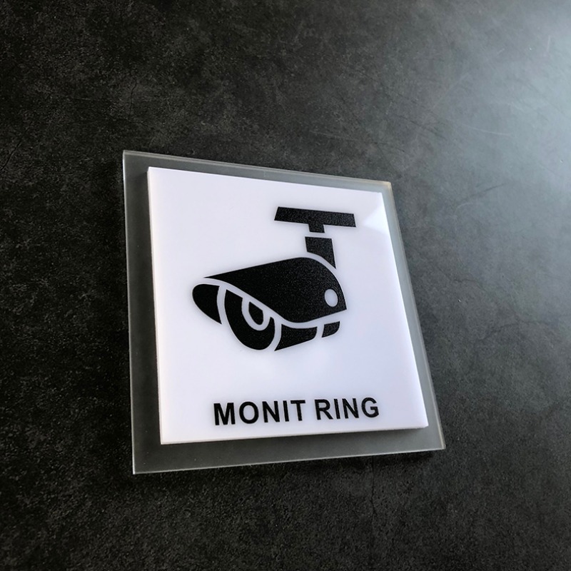 Acrylic Door Sign No Smoking Reminder Sign Sticker Beware of Steps Slippery Restroom Signage Fire Hydrant Signage Cozy Pantry