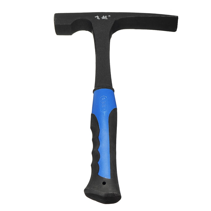 High Carbon Steel Geological Stratigraphic Hammer Rock Pick Geology Prospecting Hand Tools Flat/Pointed Tip Shock Reduction