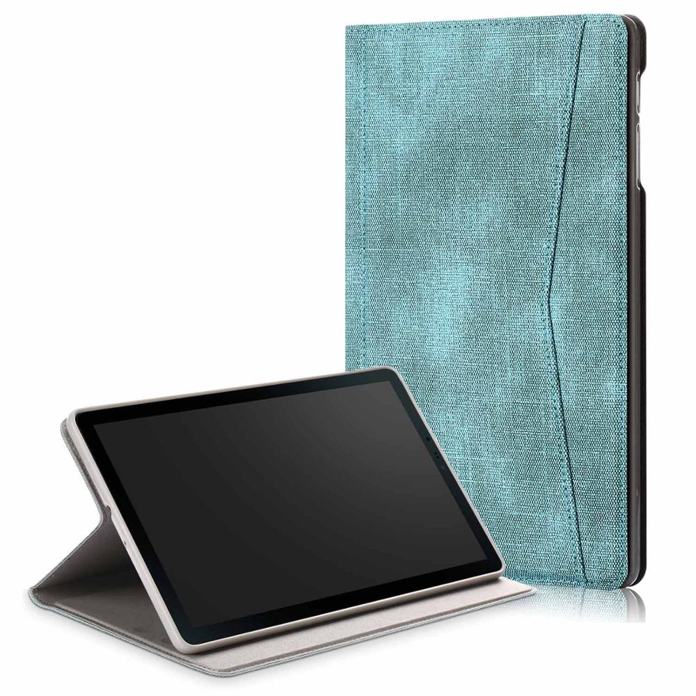 Til funda tablet samsung galaxy tab  a 10 1 etui til samsung galaxy tab et cover: T515- qccd-himmelblå