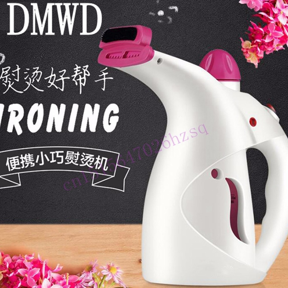 DMWD Hand held household hanging ironing machine mini clothes steam electric iron Steam the face humidification Disinfection