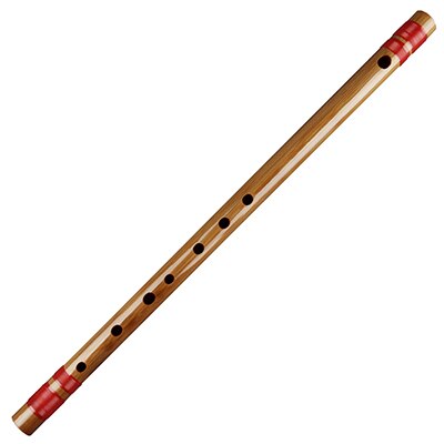 7 Hon/8 Hon Japanse Fluit met lijn Handgemaakte Houtblazers Traditionele Muziekinstrument Fluit met Beschermende zak voor Beginner: 7Hon-Red line