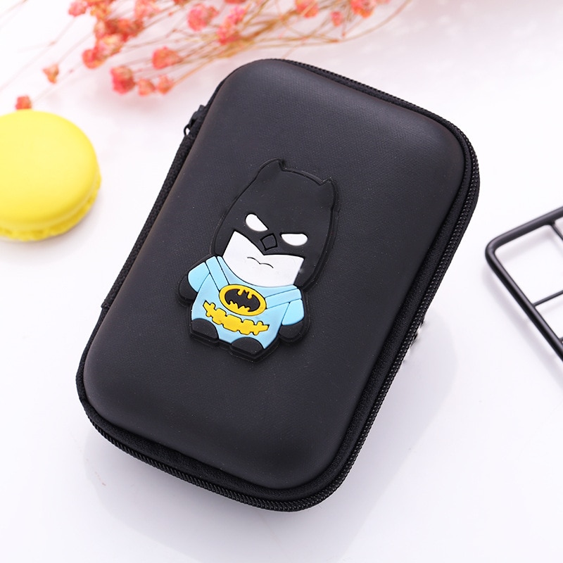 Carteiras kawaii de silicone com desenhos, de fone de ouvido, para crianças, meninos e meninas, porta-fones: 25