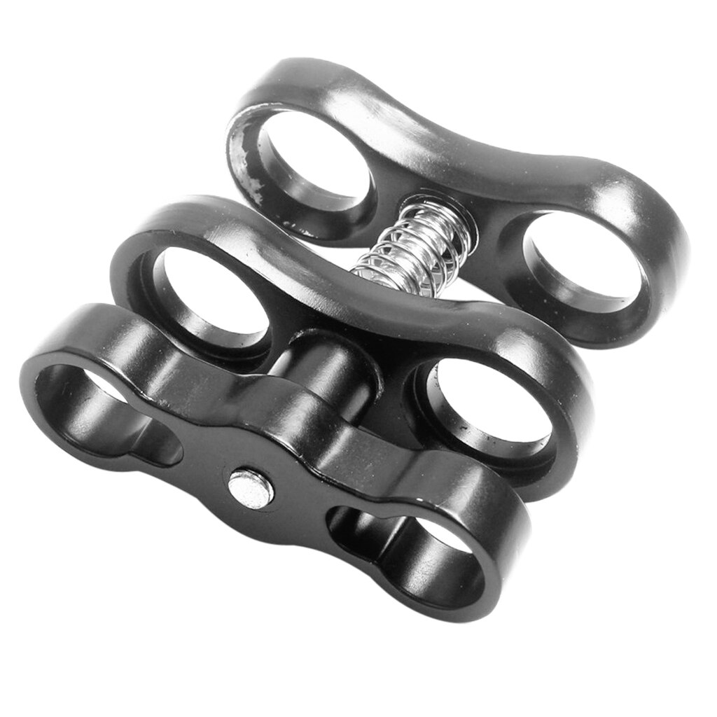 Light butterfly clamp clip camera flashlight joint plug accessory