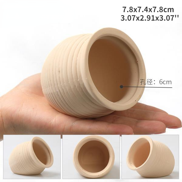 Bocal en Céramique pour Poissons, Décoration Précieuse d'Aquarium, Abri de Diversification pour Amano, ShriAJCichlid, Bonsaï, Élevage de Poissons, Aide à Cacher: Bleu